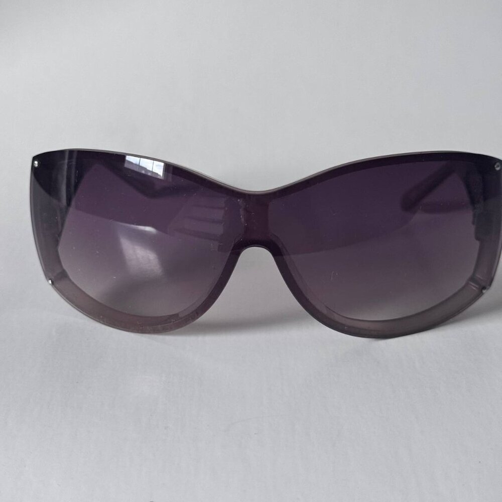 Vintage Authentic GUCCI Women’s Brown Sunglasses with Purple/Brown Lenses - Picture 8 of 13
